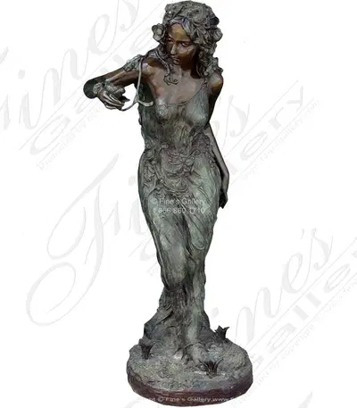 Celcinia of Greece Bronze Fountain