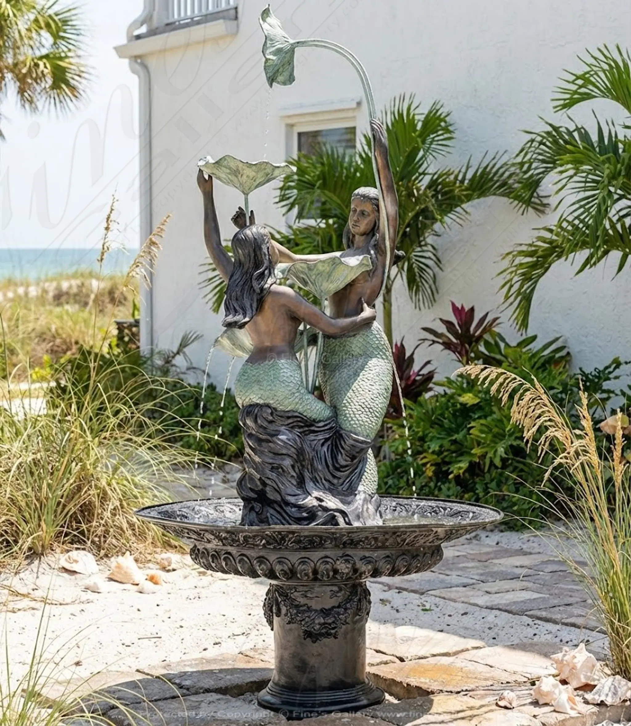 Mermaid Lagoon Bronze Fountain