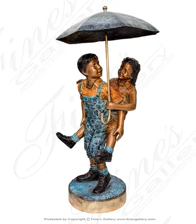 Brilliant Bronze Fountain