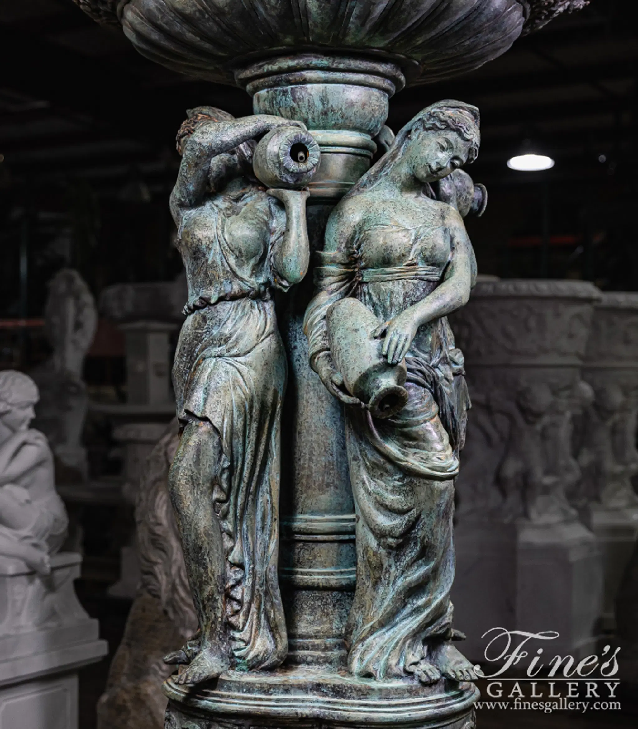 Ladies and Lions Patina 75 Inch — Model BF-815 — detail view 8