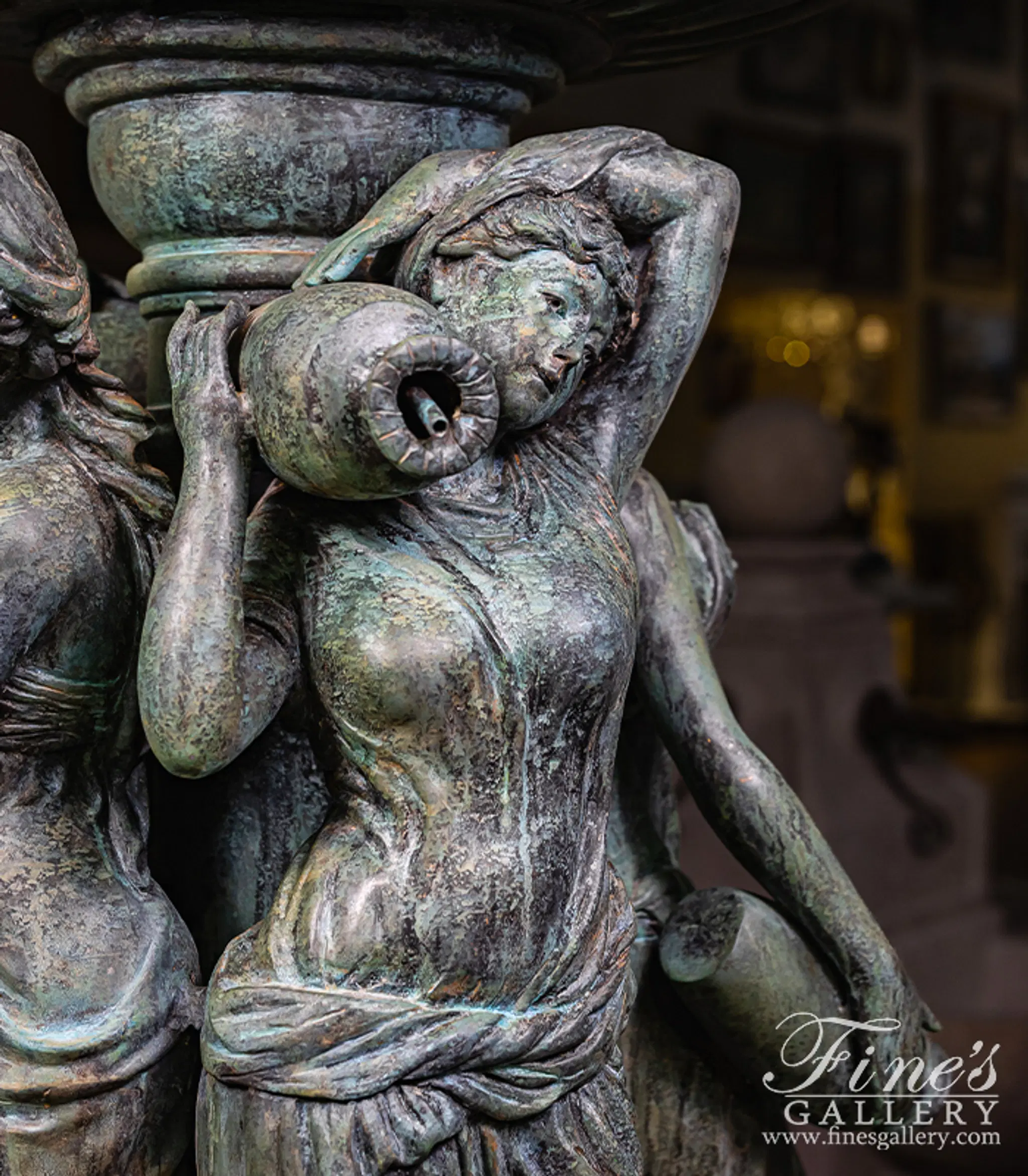 Ladies and Lions Patina 75 Inch — Model BF-815 — detail view 13