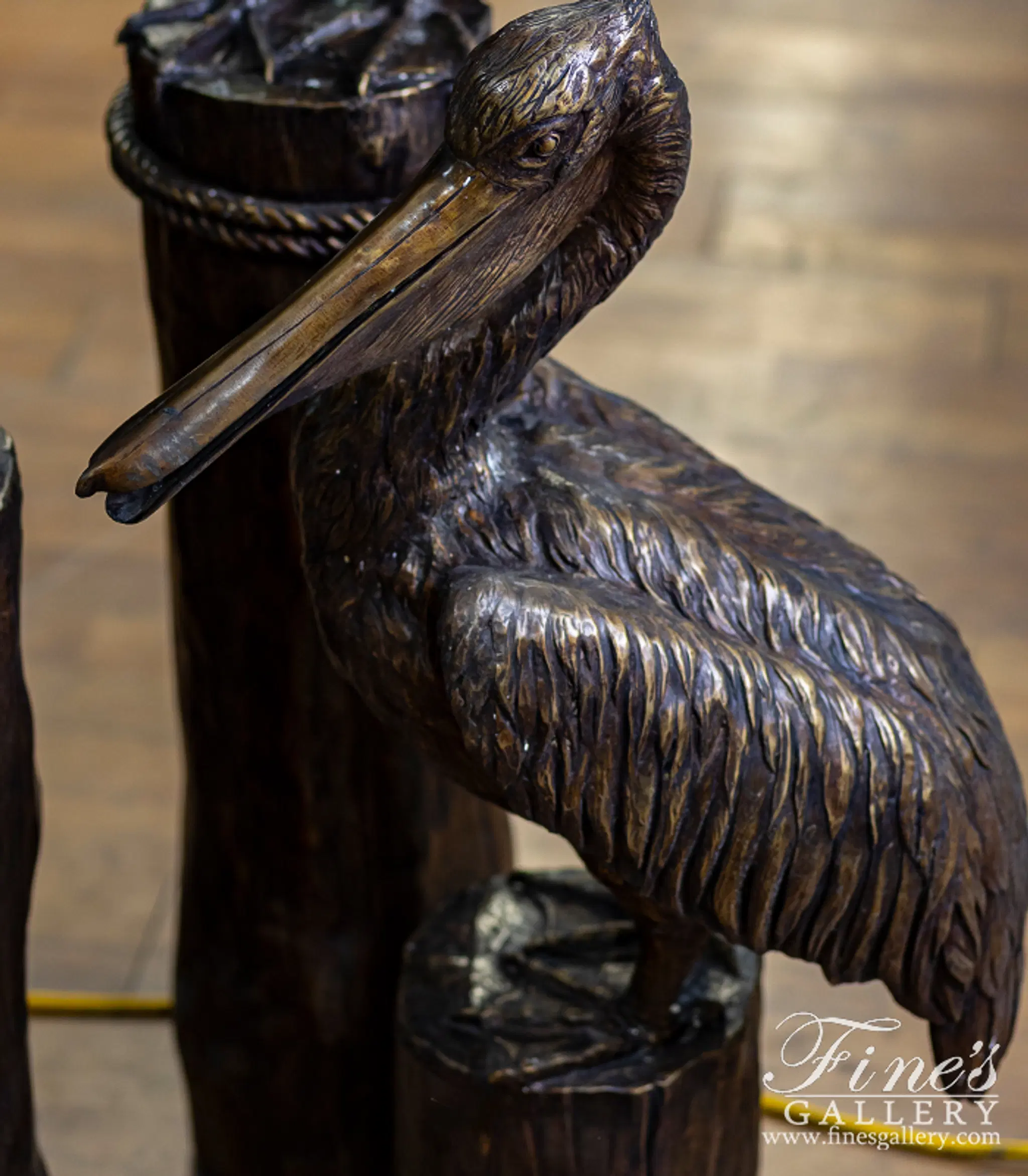 Set of Bronze Pelicans — Model BF-816 — detail view 6