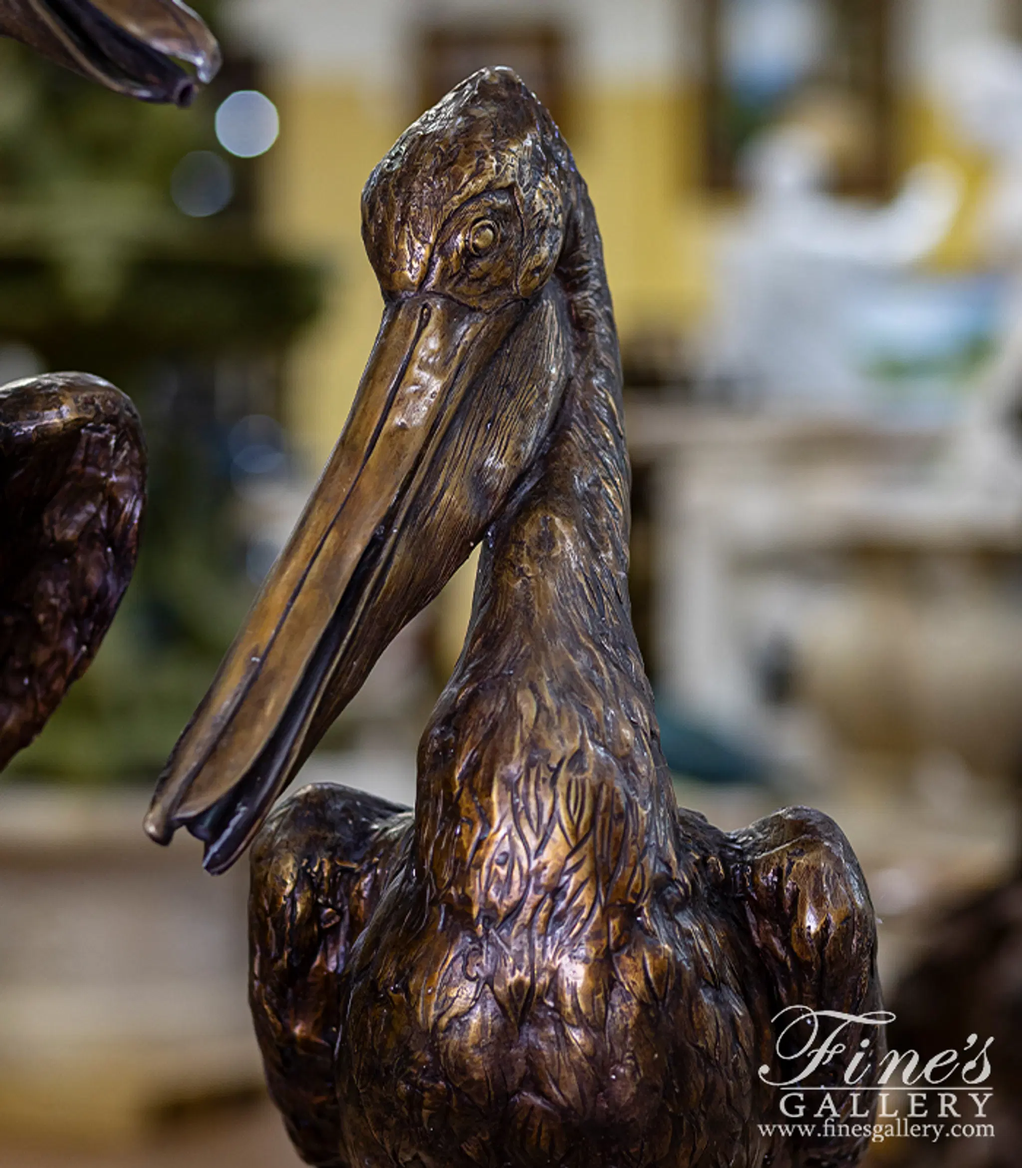 Set of Bronze Pelicans — Model BF-816 — detail view 2