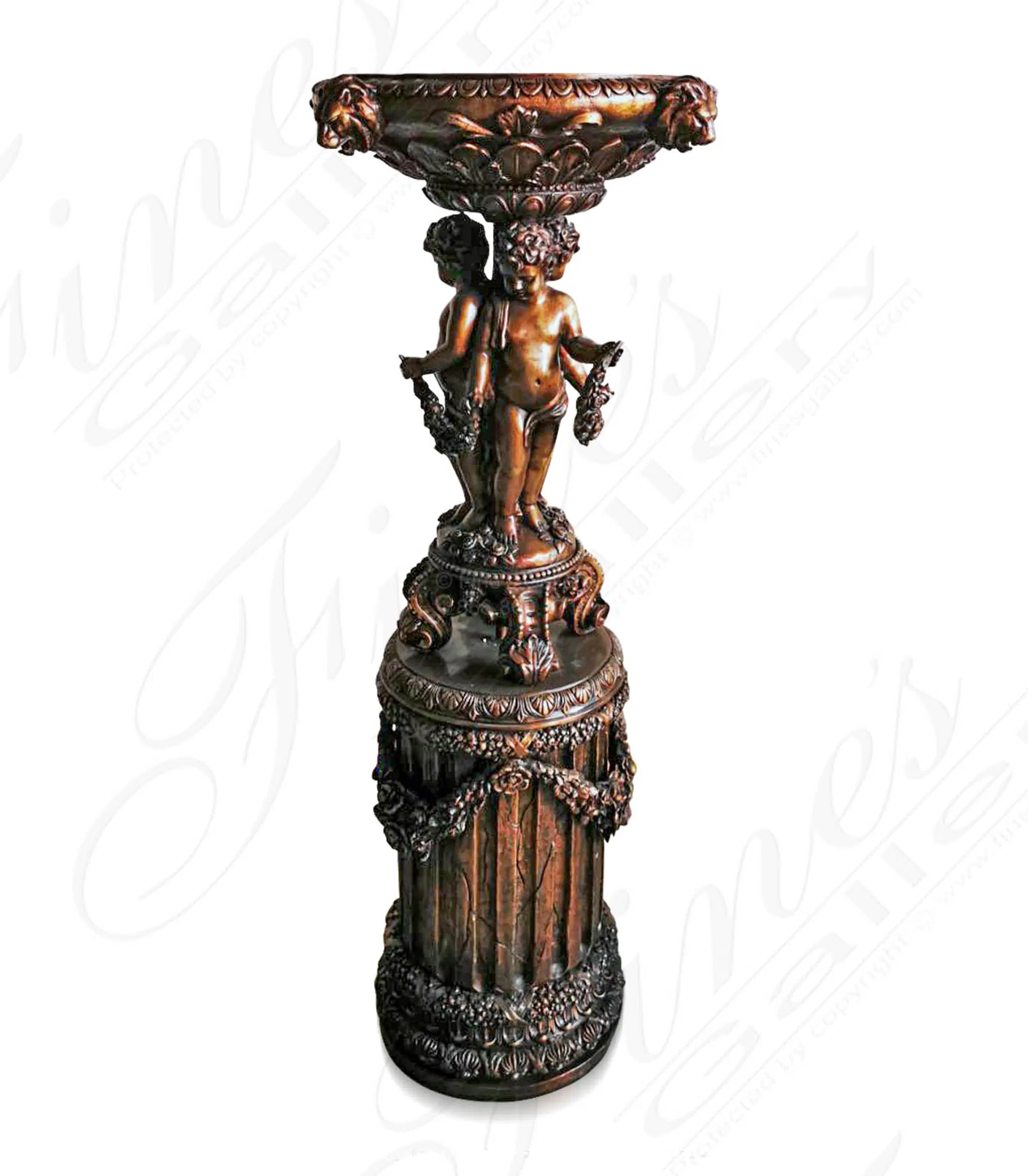 Bronze Utopia Gardens Fountain