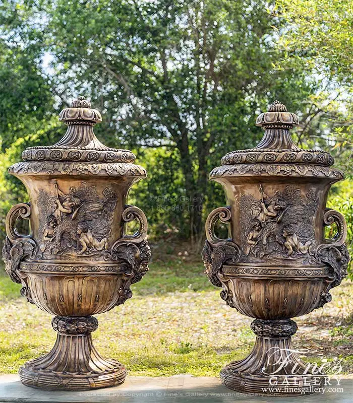 Luxurious Oversized Bronze Planter