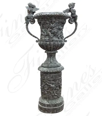 Patina Bronze Planter