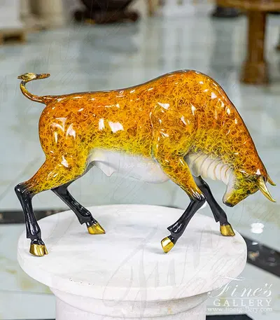 Bronze Bull Statue