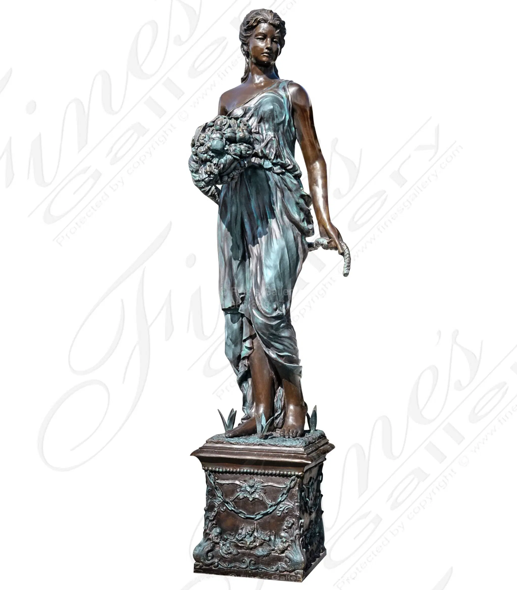 Vintage Bronze Fall Harvest Beauty