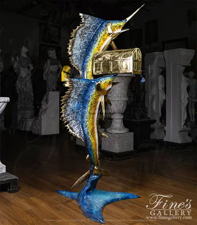 Bronze Sailfish Mailbox