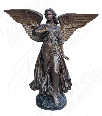 Holy Spirit Angel in Bronze