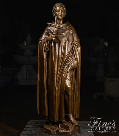 St Peregrine in Bronze