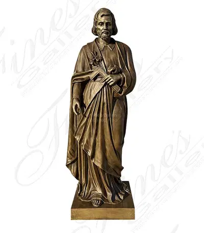 St Joseph in Museum Quality Bronze