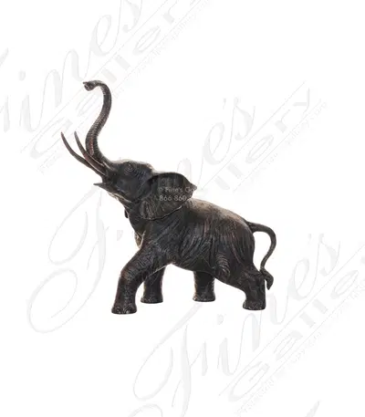Bronze Elephant Statue