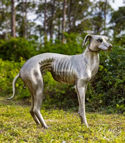 Modern Style Greyhound Bronze Statue