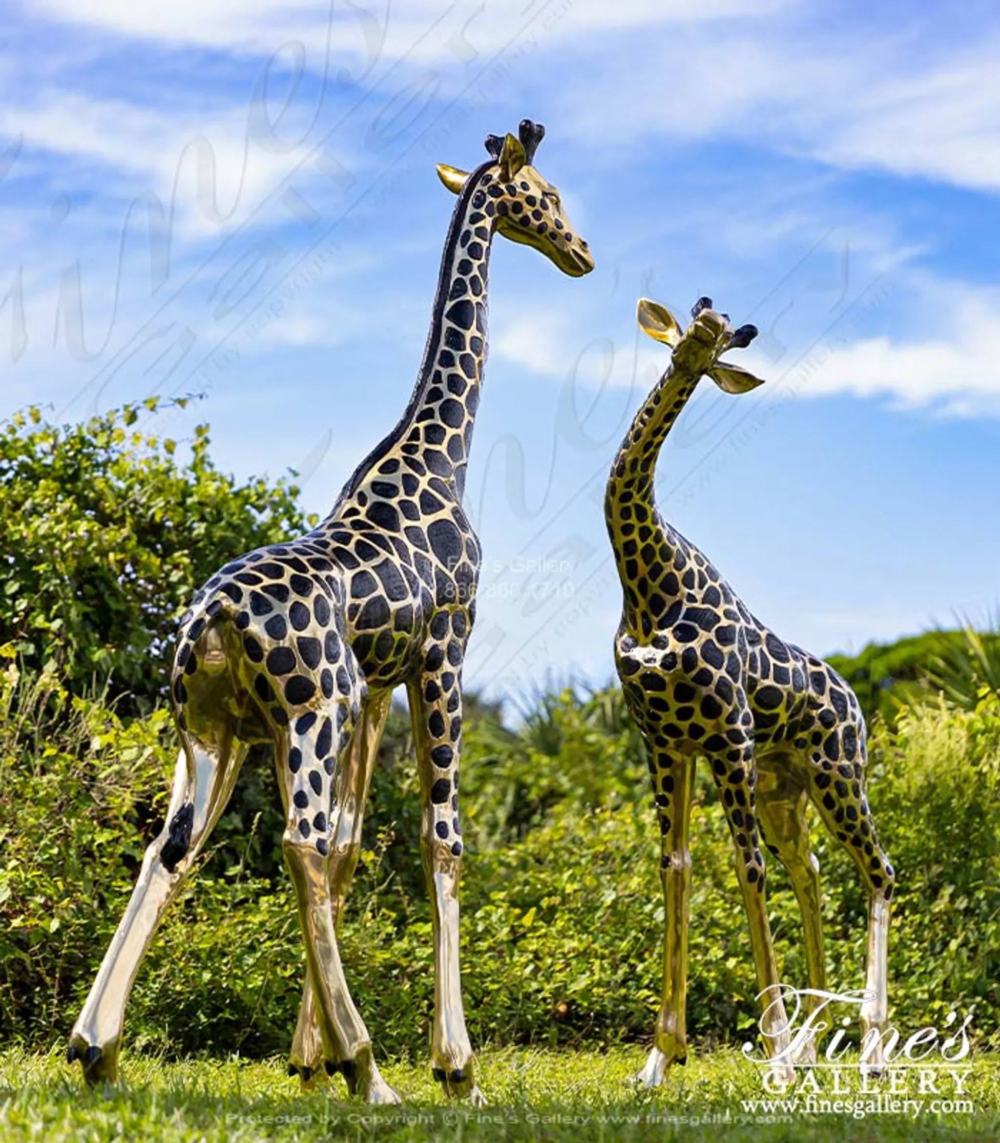 Large Giraffe Pair