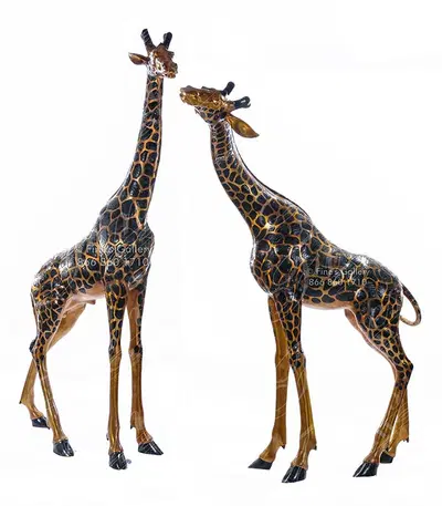 Large Giraffe Pair
