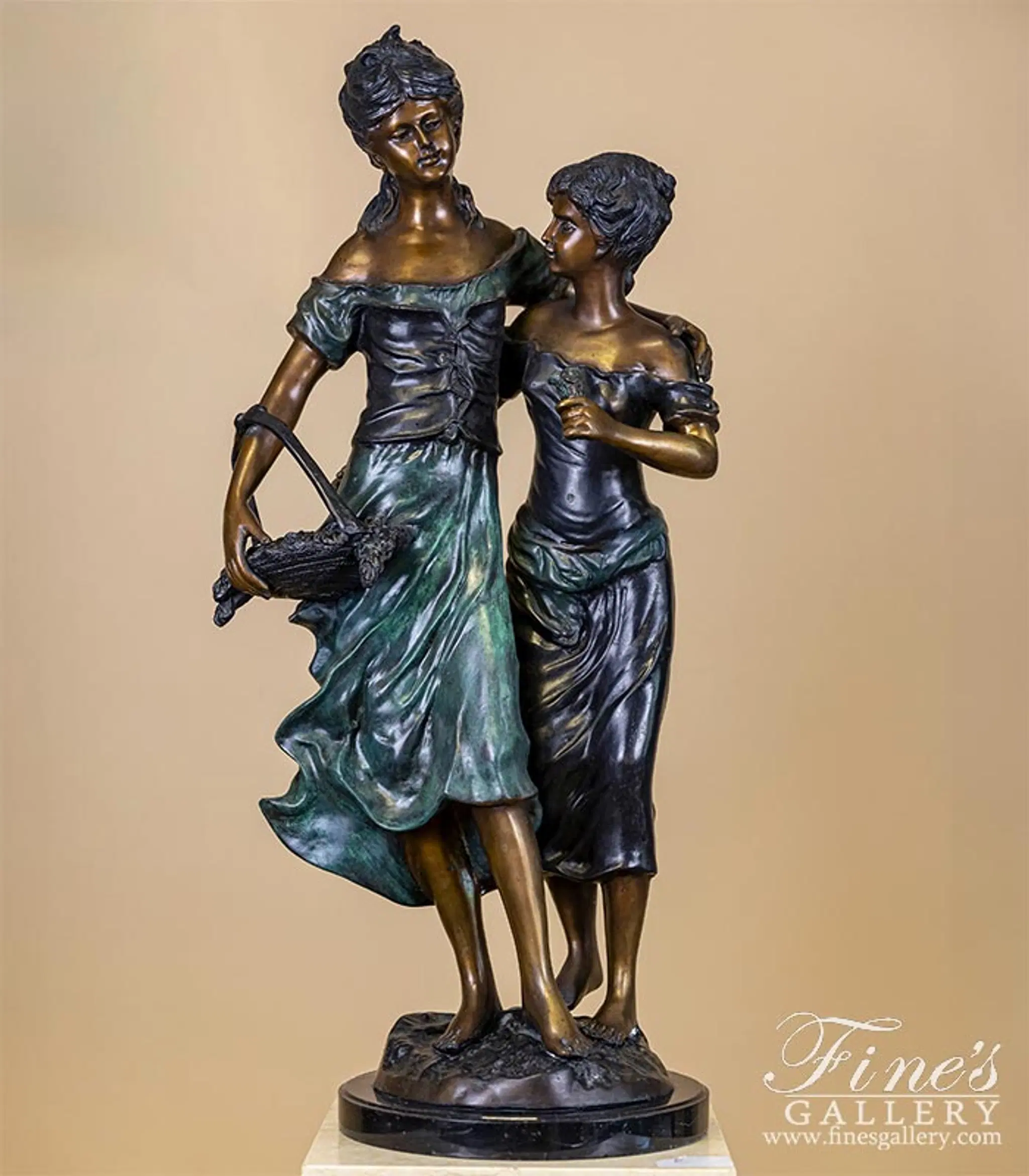 Bronze Sisters Statue