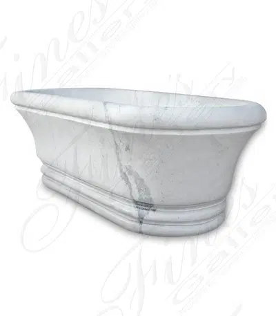 White Marble Tub