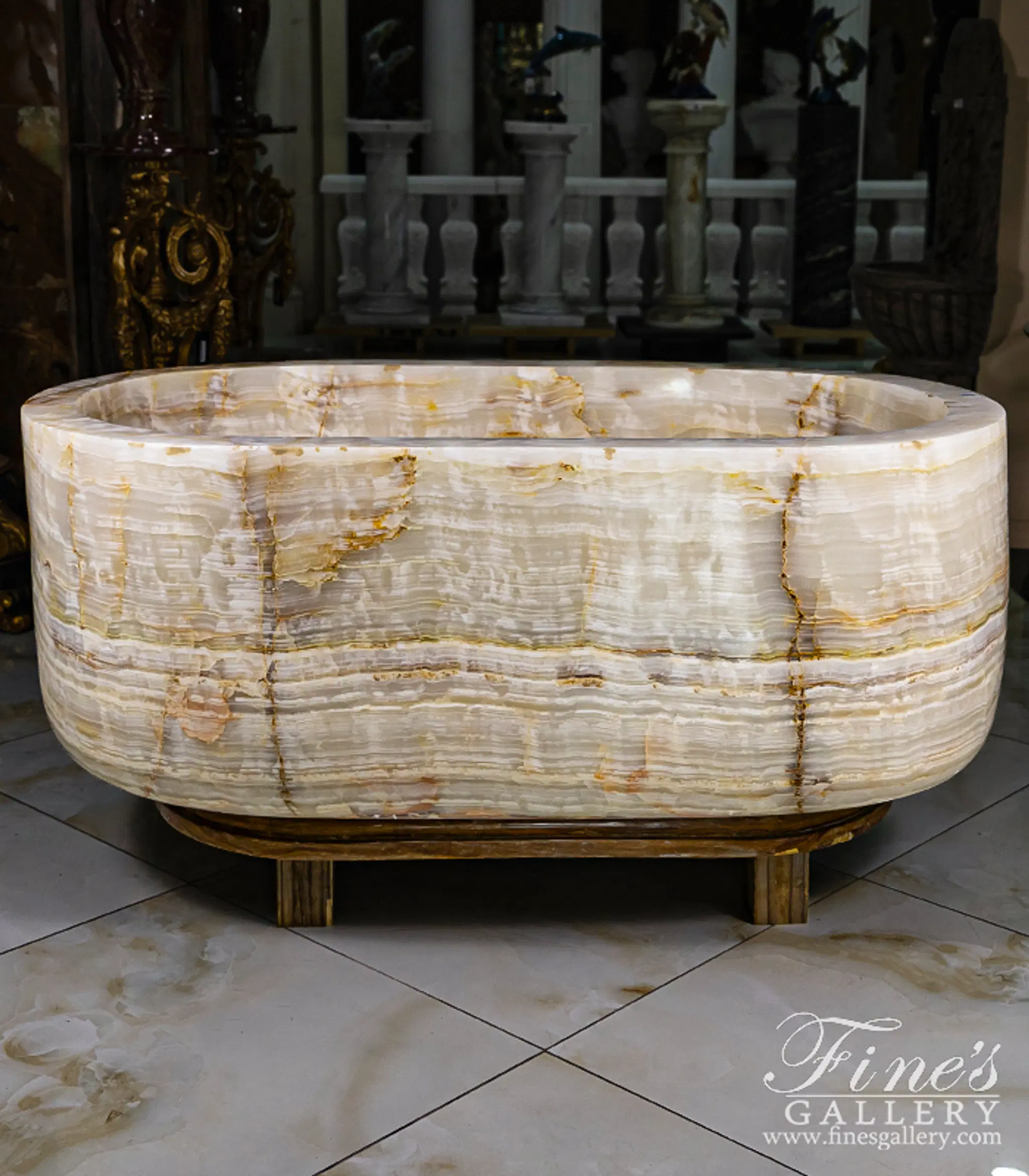 Onyx Tub — Model KB-170 — detail view 1