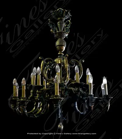 Elegant Candlestick Chandelier