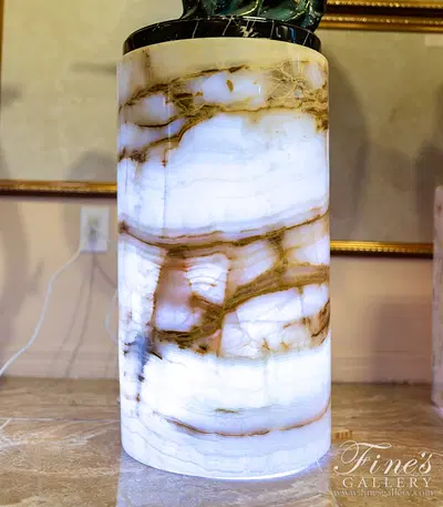 Translucent Onyx Pedestal