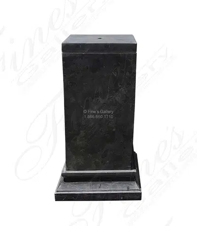 Empador Black Marble Pedestal