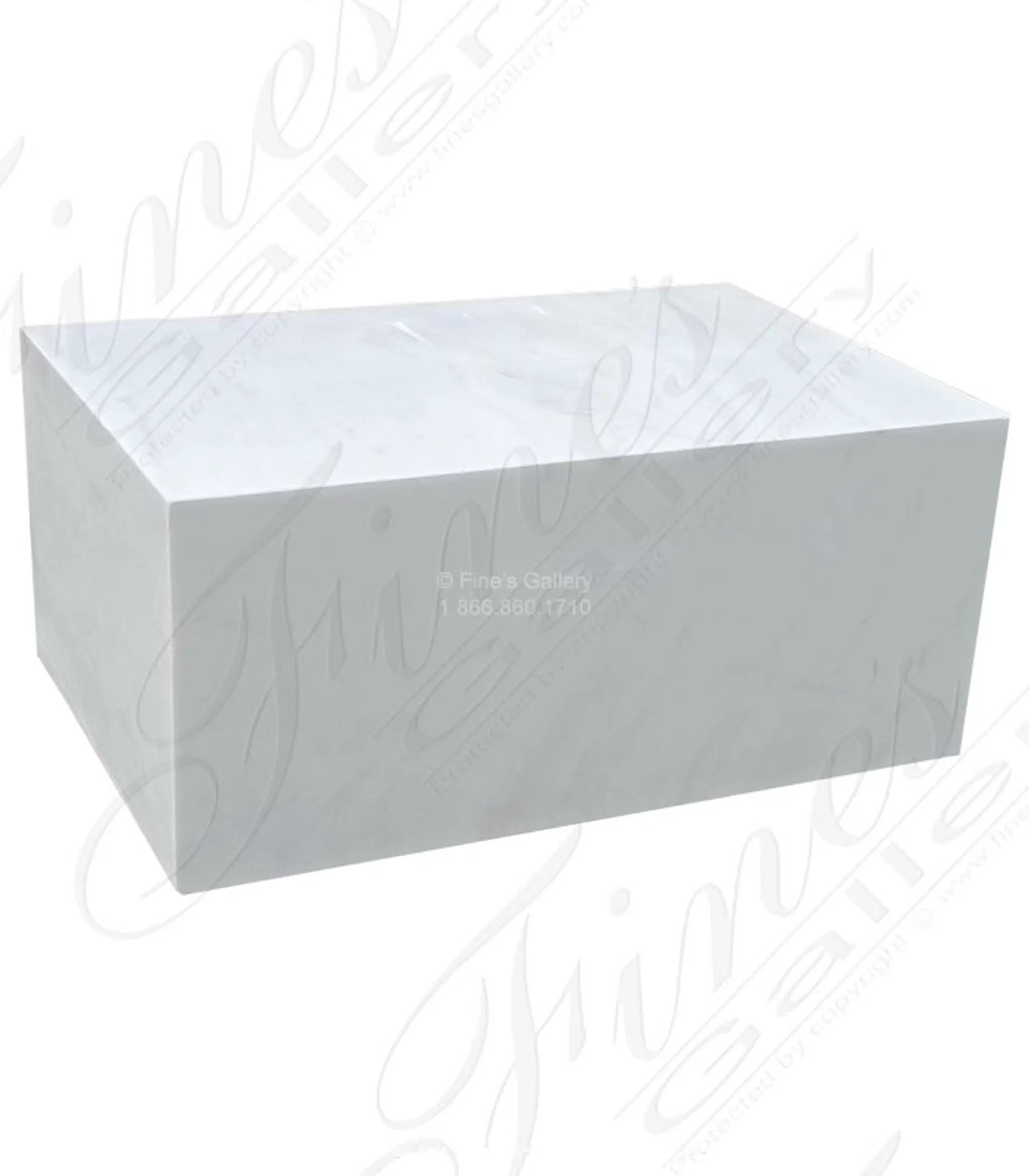 Solid Block of Statuary Marble