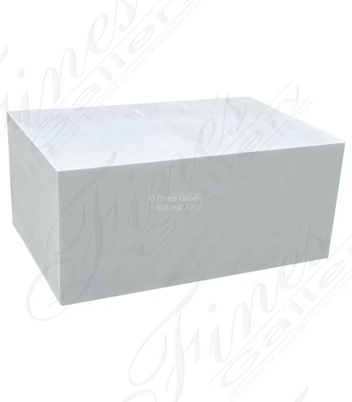 Solid Block of Statuary Marble