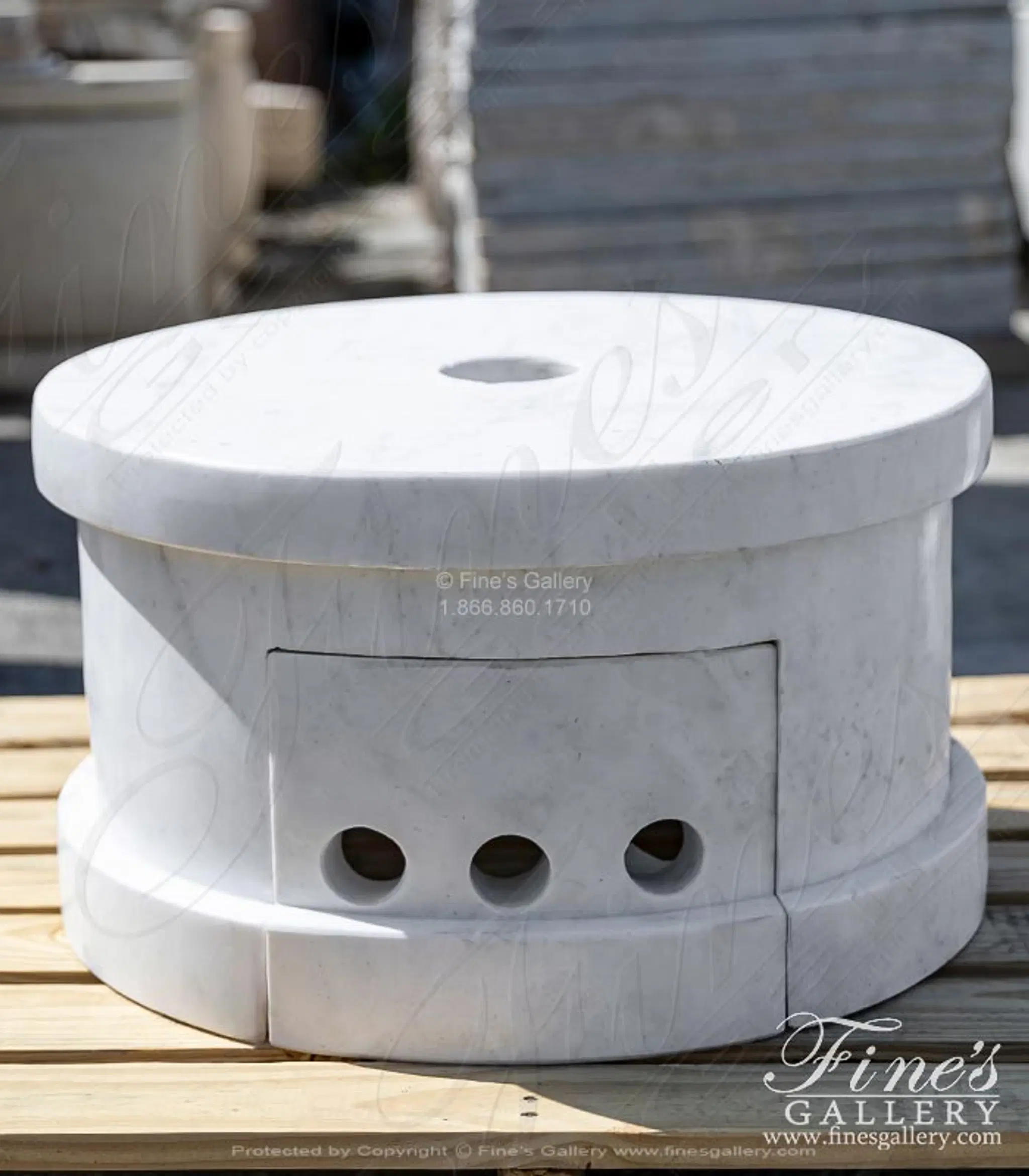 Hollow Marble Base 