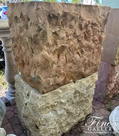 Natural Marble Stone Blocks - Raw Rectangular Marble Slabs for Sculpture and Decor
