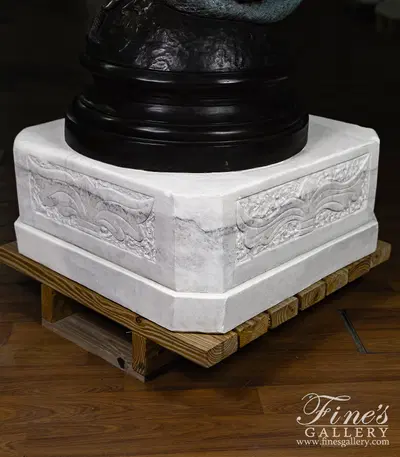 Vintage Decorative Marble Pedestal