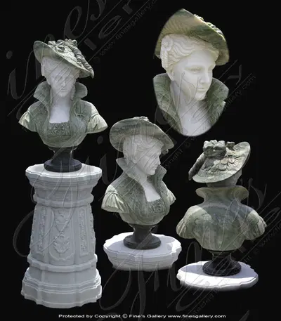 Victorian Lady in Green