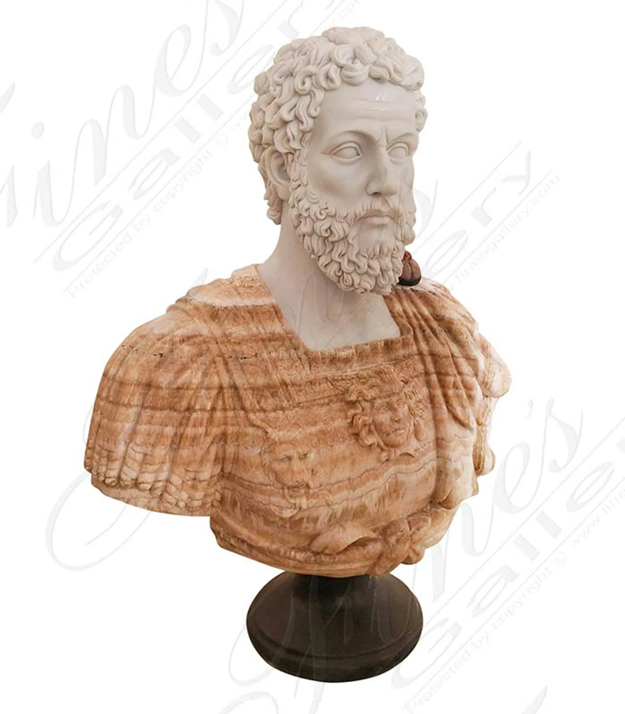 Roman Soldier on Marble and Onyx
