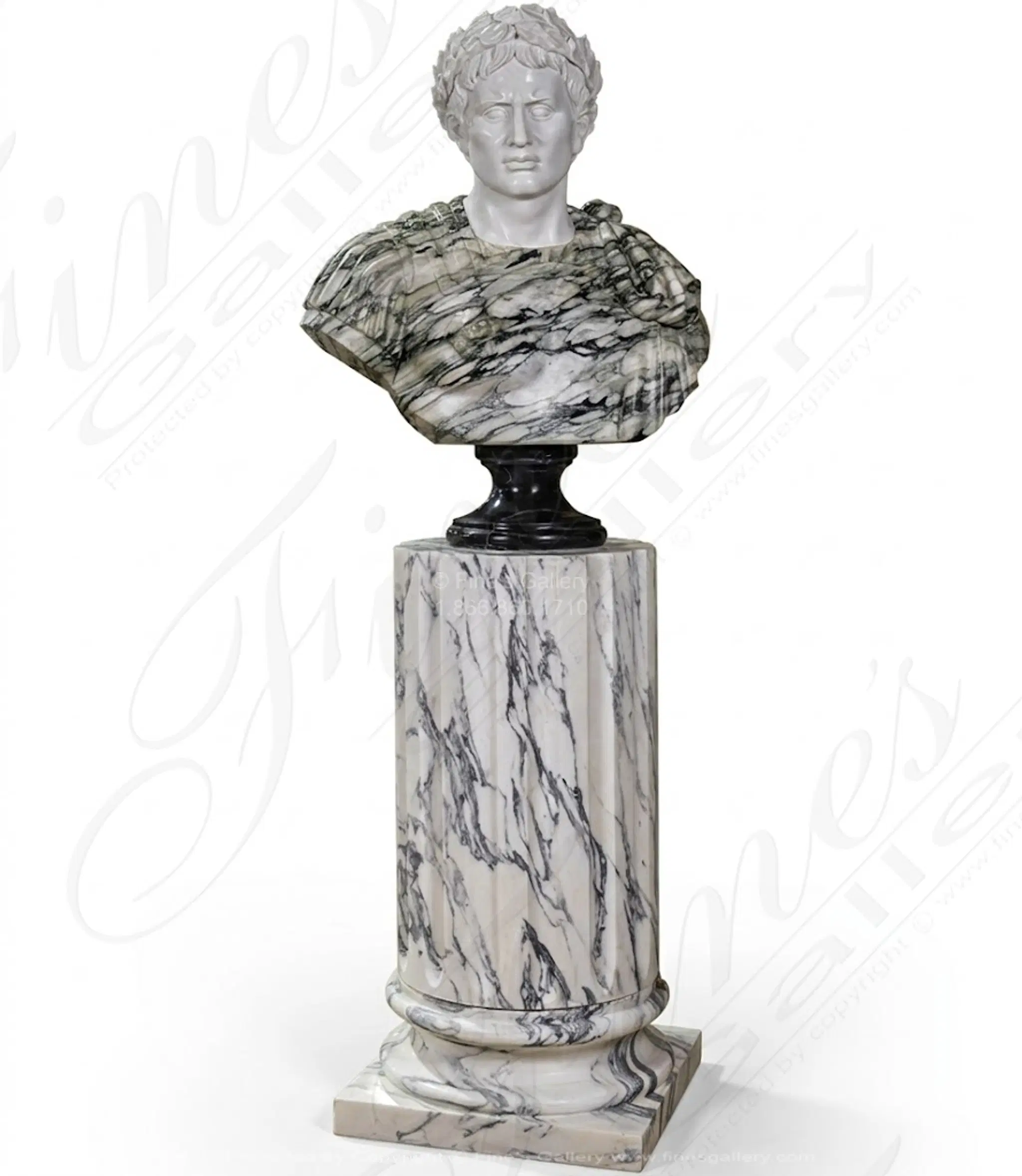 Italian Marble Bust of Julius Caesar