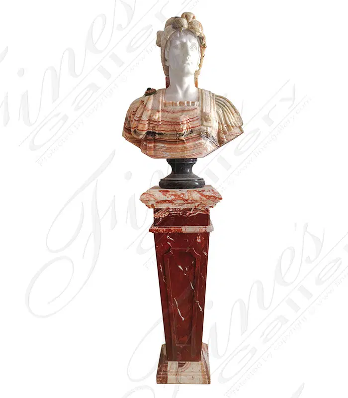 Alexander The Great Marble Bust