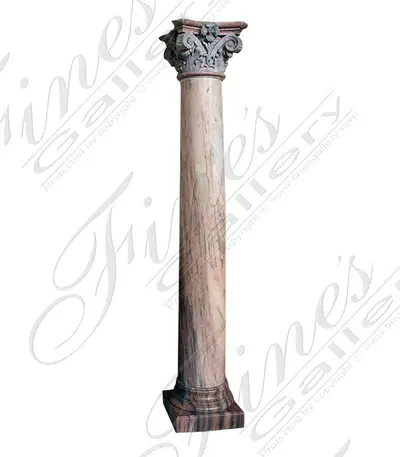 Rosetta Marble Column