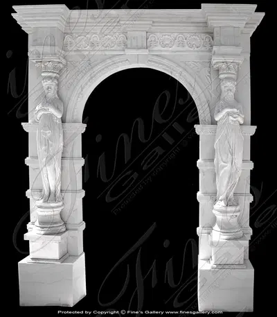 white Marble Doorway
