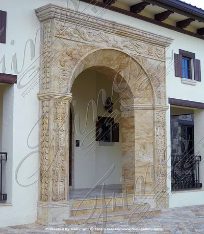 Custom Exterior Door Surround