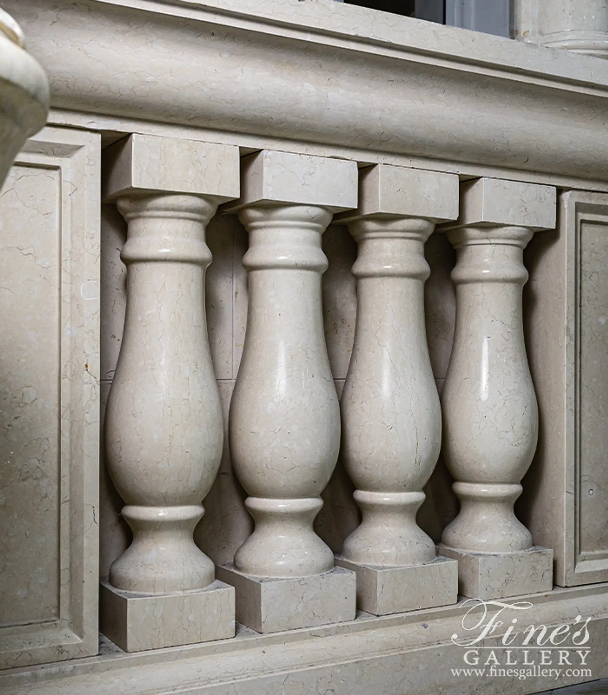 Cream Marble Door Surround — Model MD-163 — detail view 13