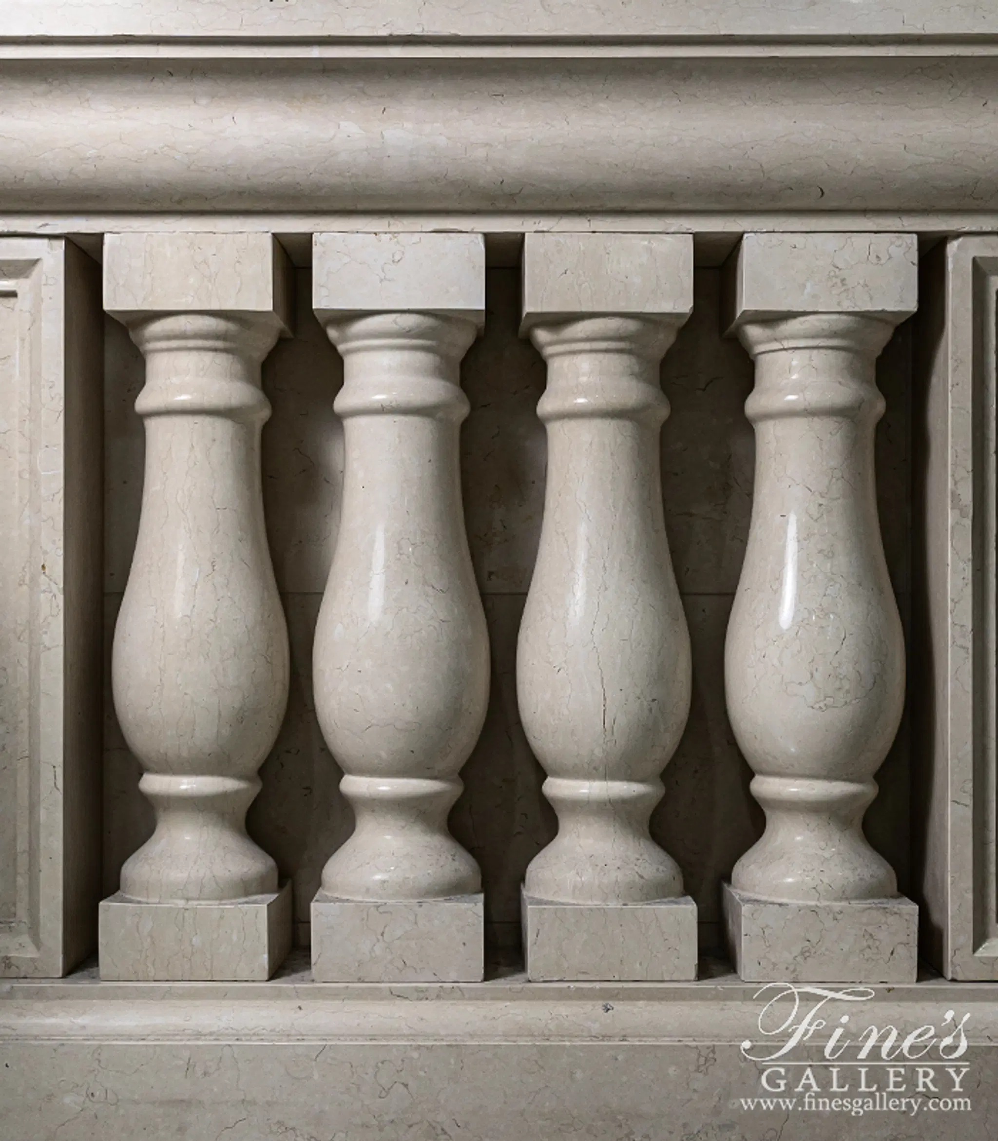 Cream Marble Door Surround — Model MD-163 — detail view 14