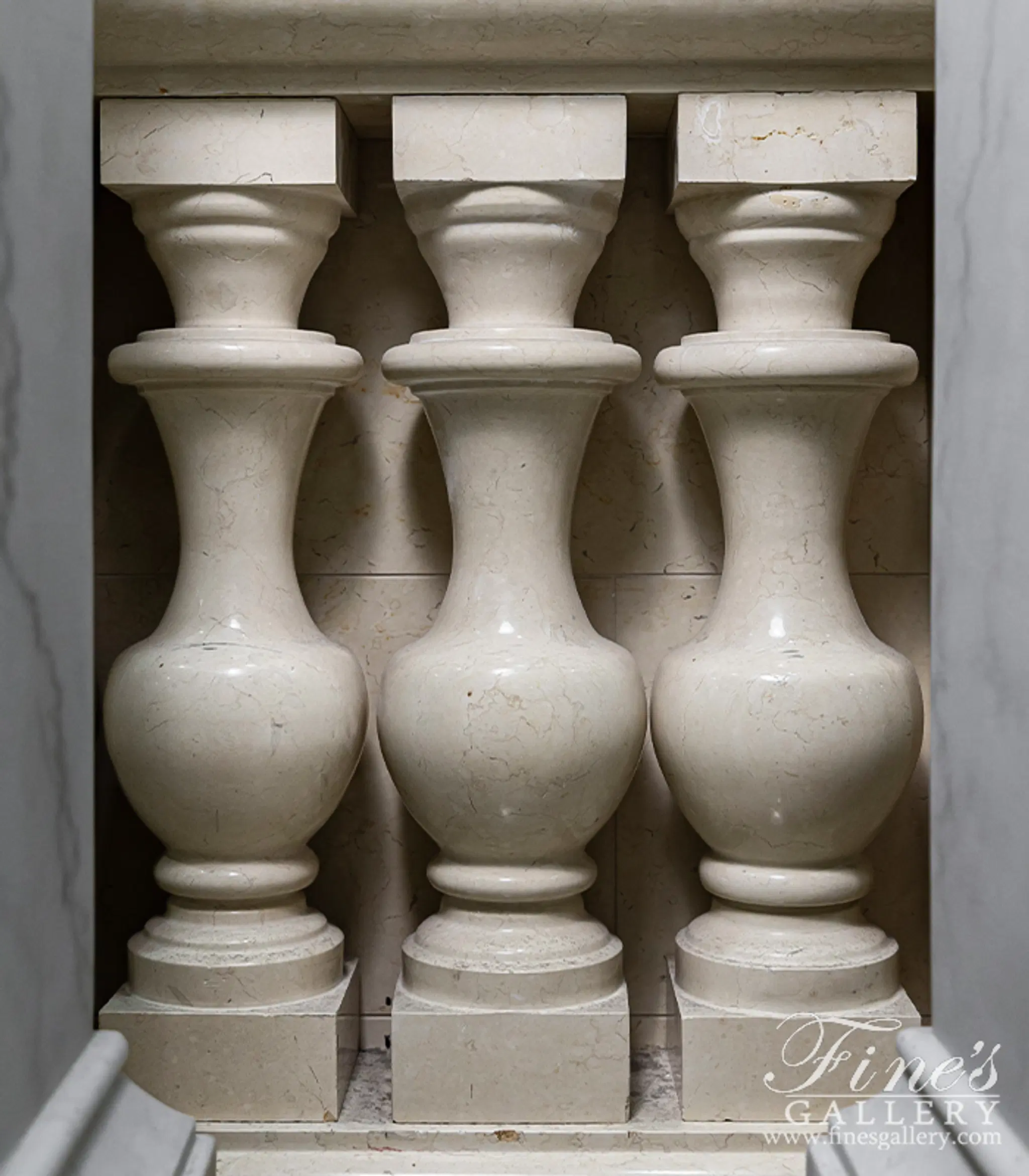 Cream Marble Door Surround — Model MD-163 — detail view 15