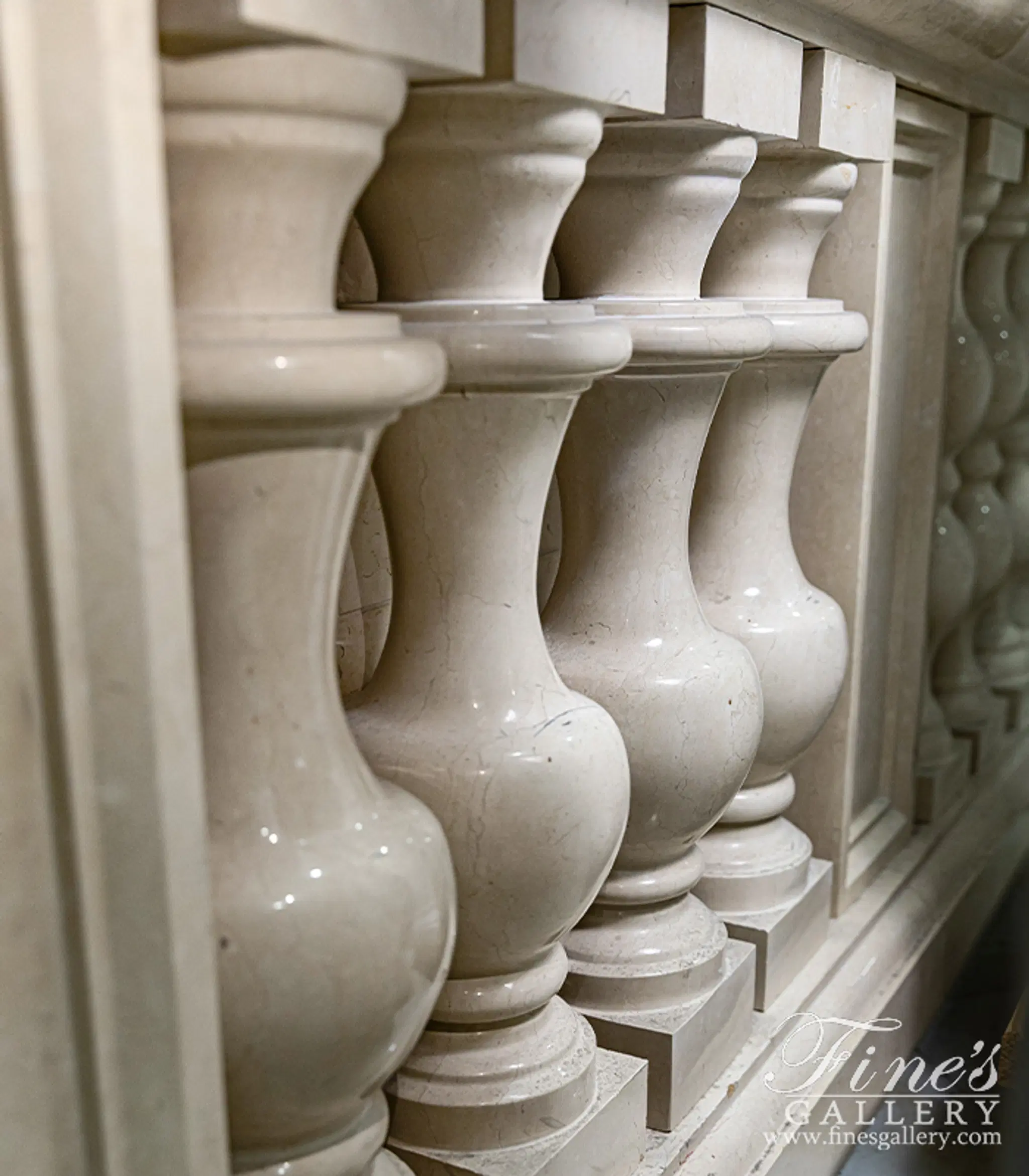 Cream Marble Door Surround — Model MD-163 — detail view 16