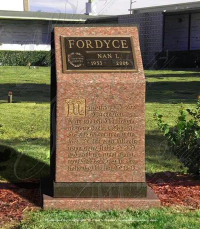 Two Toned Granite Memorial