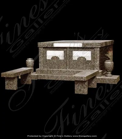 Modern Granite Memorial