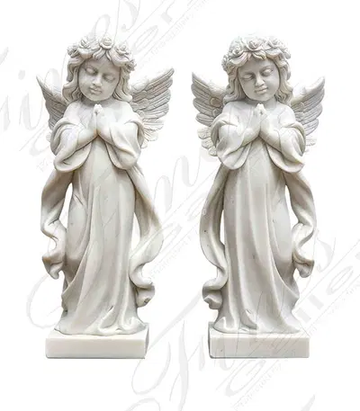 39 Inch Tall Praying Child Angels