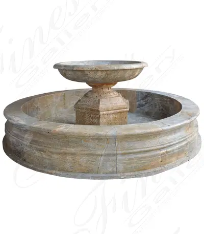 Circular Granite Fountain Feature