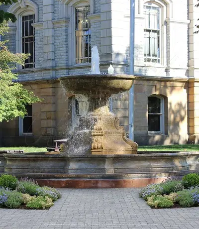 Antique Gold Granite Fountain