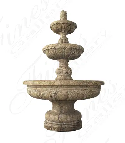 Granite Motor Court Three Tiered Fountain