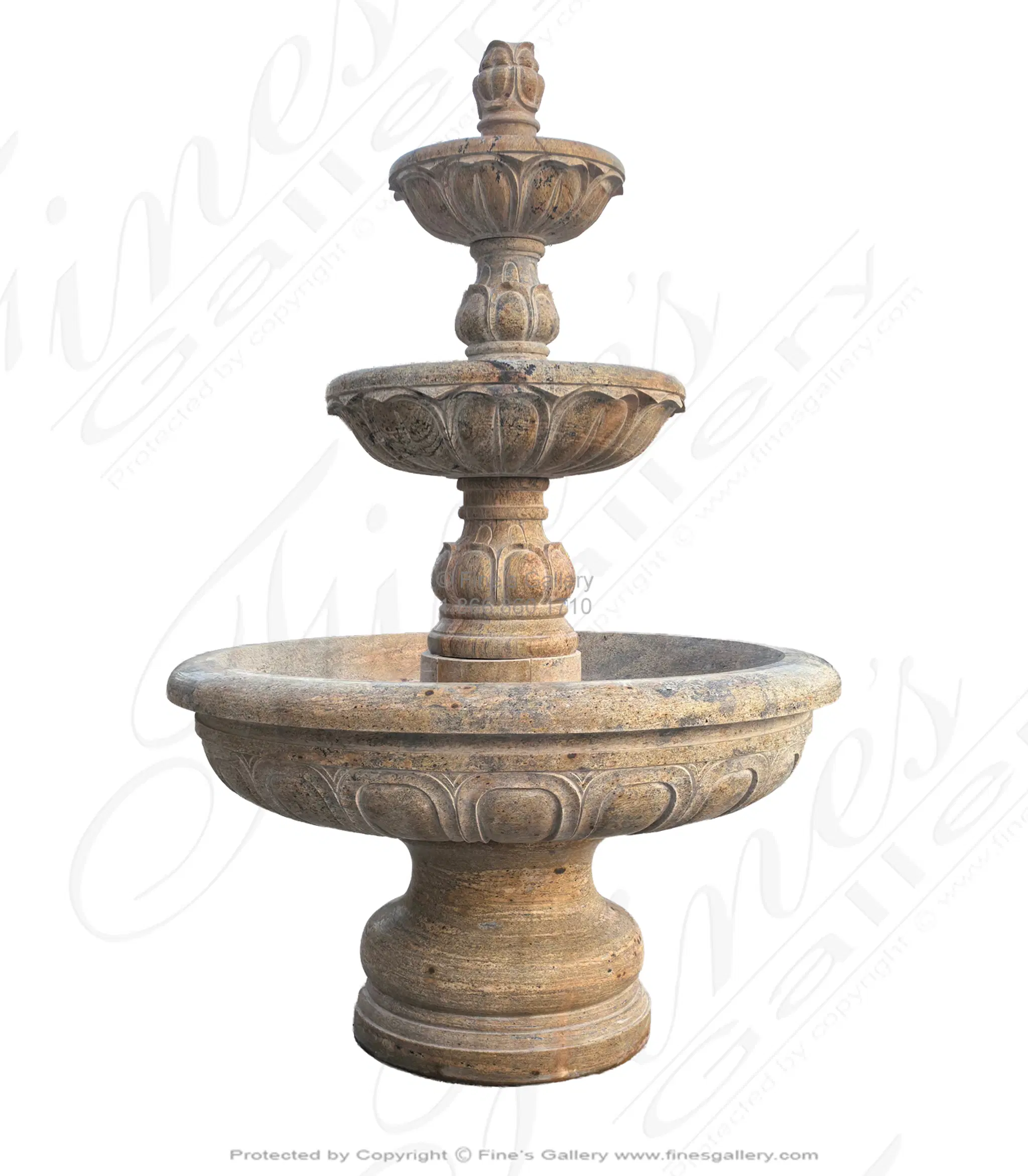 Granite Motor Court Three Tiered Fountain