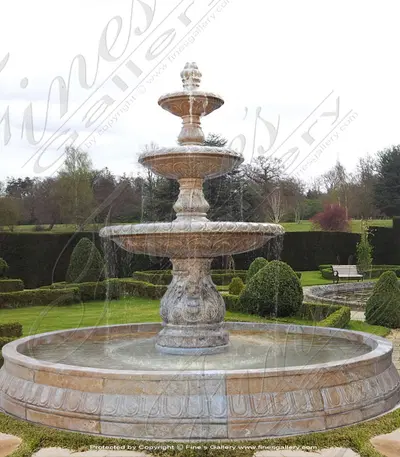 Granite Tiered Fountain